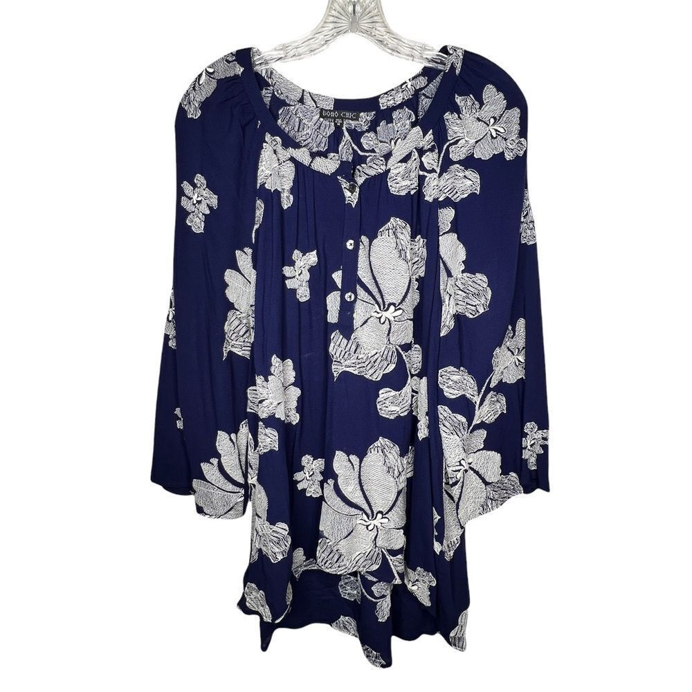 Boho‎ Chic Floral Top